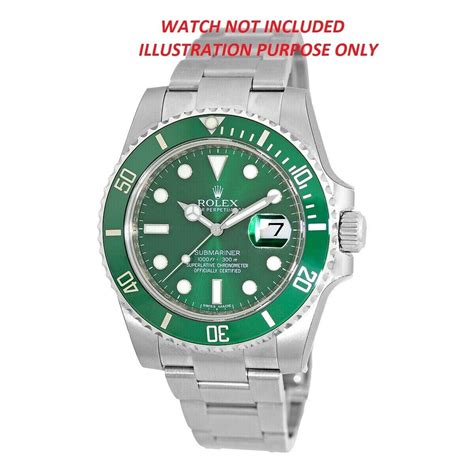 rolex sub 116610 lume pip height